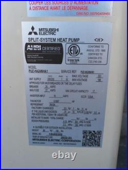 New 2 Ton Mitsubishi Electric Hyper Heating Split-System Heat Pump SUZ-KA24NAHZ New 2 Ton Mitsubishi Electric Hyper Heating Split-System Heat Pump SUZ-KA24NAHZ