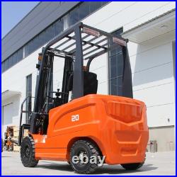 New 2 Ton Rated Capacity Electric Forklift Lifter withSide Shift, 2 Stage, Charger