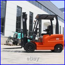 New 2 Ton Rated Capacity Electric Forklift Lifter withSide Shift, 2 Stage, Charger