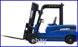 New 3 Ton Rated Capacity TYPHON Electric Forklift Lifter w Side Shift, 3 Stage