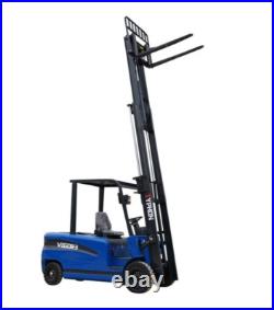 New 3 Ton Rated Capacity TYPHON Electric Forklift Lifter w Side Shift, 3 Stage