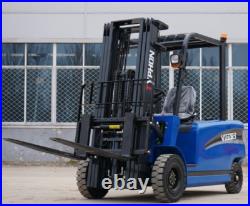 New 3 Ton Rated Capacity TYPHON Electric Forklift Lifter w Side Shift, 3 Stage