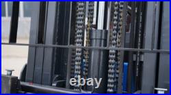 New 3 Ton Rated Capacity TYPHON Electric Forklift Lifter w Side Shift, 3 Stage