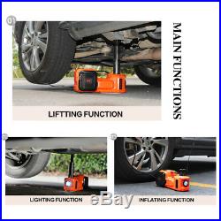 New 5 Ton Electric Hydraulic Floor Jack Lift Electric Impact Wrench Repair Kit