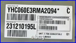 New 5 Ton Trane Gas Electric Rooftop Package Unit 230v-3ph M# Yhc060e3rma2q94