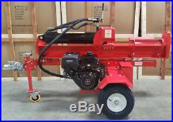 New 50 Ton 15HP Gas Powered Hydraulic Log Wood Splitter Cutter with Electric Start