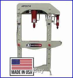 New 50 Ton Iroquois Electric Hydraulic Commercial Shop 14 Ton Press USA Made