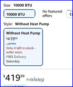 New Amazon Basics 3-In-1 Portable Air Conditioner with Remote, Timer, Sleep Mode