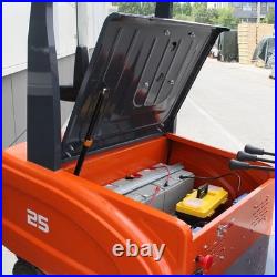 New Electric Forklif 2.5 Ton Rated Capacity Lifter with Side Shift, 2 Stage USA