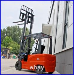 New Electric Forklif 2.5 Ton Rated Capacity Lifter with Side Shift, 2 Stage USA