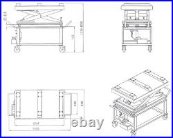 New Energy Vehicle Battery Lift 1 Ton Electric Lift Platform Battery Repair 220V