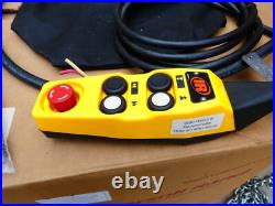 (New) Ingersoll Rand 3 Ton IR Quantum Electric Hoist 25 Ft. Chain QCH200-2ND300