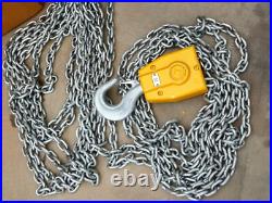 (New) Ingersoll Rand 3 Ton IR Quantum Electric Hoist 25 Ft. Chain QCH200-2ND300