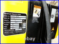 (New) Ingersoll Rand 3 Ton IR Quantum Electric Hoist 25 Ft. Chain QCH200-2ND300