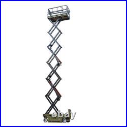 New TYPHON xFlex-4046EW Electric Wheel Scissor Lift 2.6Ton 705lbs Load Capacity