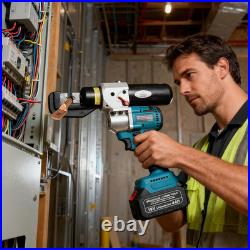 New Update Electric Hydraulic Cable Lug Crimping Tool, 6Ton Auto-Oil-Return Batt