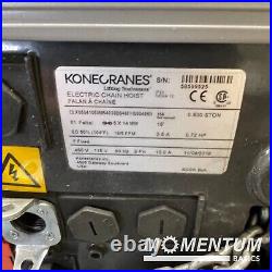 NewithNo Box KONECRANES 1/2-TON ELECTRIC HOIST CLX05C041050