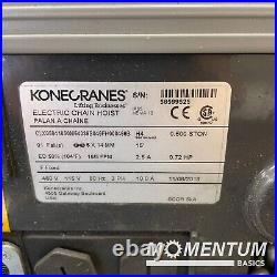 NewithNo Box KONECRANES 1/2-TON ELECTRIC HOIST CLX05C041050