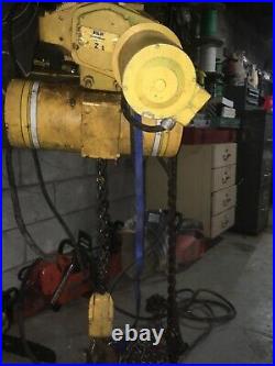 P&h Zip 3 Lift 2 Ton Electric Hoist And Power Trolly New Old Stock