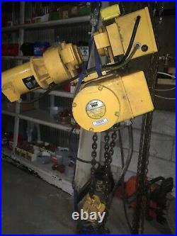 P&h Zip 3 Lift 2 Ton Electric Hoist And Power Trolly New Old Stock
