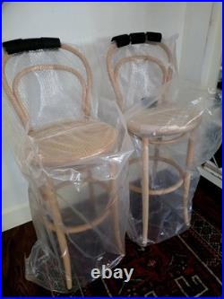 PAIR of TON 14 / Thonet Bentwood Bar Stools Brand New From Schoolhouse Electric