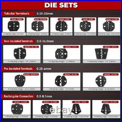 Pneumatic Crimping Tool Am-10 Pneumatic Wire Terminal Crimper with 15 Sets Dies
