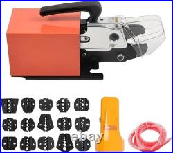 Pneumatic Crimping Tool Am-10 Pneumatic Wire Terminal Crimper with 15 Sets Dies