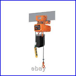 Prowinch 1/2 Ton Electric Chain Hoist with Power Trolley 20 ft. FEC G80 Japan Ch