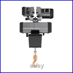 Prowinch 1/2 ton Electric Chain Hoist with Power Trolley Variable Speed 220V 1ø 50 Prowinch 1/2 ton Electric Chain Hoist with Power Trolley Variable Speed 220V 1ø 50