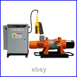 Prowinch 1/2 ton Industrial Electric Winch 1378 lb Heavy Duty with Wire Rope 220 Prowinch 1/2 ton Industrial Electric Winch 1378 lb Heavy Duty with Wire Rope 220