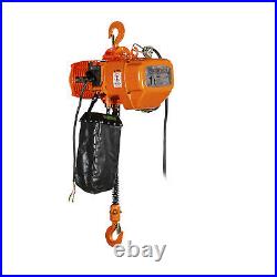 Prowinch 1 Ton Electric Chain Hoist 20ft G100 Chain M4/H3 220240/380/460V