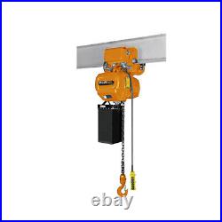 Prowinch 2 Speed 0.5 Ton Electric Chain Hoist Power Trolley 20 ft. G100 Chain M4
