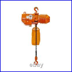 Prowinch 2 Speed 1/2 ton Electric Chain Hoist 20 ft G100 Chain M4/H3 230/380/460