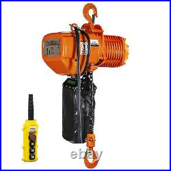 Prowinch 2 Speed 1 ton Electric Chain Hoist 20 ft G100 Chain M4/H3 230/380/460V