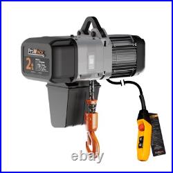 Prowinch 2 Ton Electric Chain Hoist 2 Speed 208240V / 440480V 3ø 60HZ 20ft G10 Prowinch 2 Ton Electric Chain Hoist 2 Speed 208240V / 440480V 3ø 60HZ 20ft G10