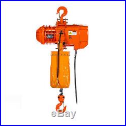 Prowinch 2 Ton Electric Chain Hoist 20ft G100 Chain M4/H3 208240/380/460V