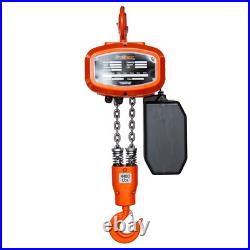 Prowinch 2 ton Electric Chain Hoist 4400 lb 208240/440480V 2 Speed 20 ft. FEC