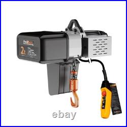 Prowinch 2 ton Electric Chain Hoist Variable Speed 110V 1ø 60HZ 20ft G100 Nickel Prowinch 2 ton Electric Chain Hoist Variable Speed 110V 1ø 60HZ 20ft G100 Nickel