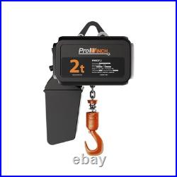 Prowinch 2 ton Electric Chain Hoist Variable Speed 110V 1ø 60HZ 20ft G100 Nickel Prowinch 2 ton Electric Chain Hoist Variable Speed 110V 1ø 60HZ 20ft G100 Nickel