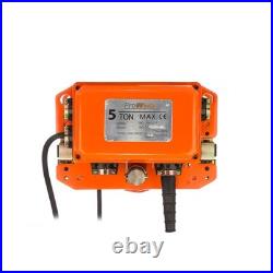 Prowinch 5 Ton 2 Speed Power Trolley 220/460V 60HZ with Limit Switches Pendant n