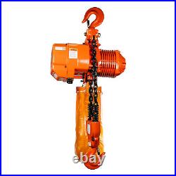 Prowinch 5 ton Electric Chain Hoist 30 ft. G10 11000 lb 208240/440480V 2 Speed