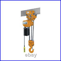 Prowinch 7 Ton Electric Chain Hoist Power Trolley 30 ft. G100 Chain M4/H3 2202