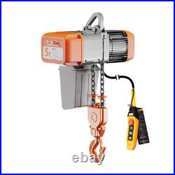 Prowinch Electric Chain Hoist 5 ton 1 Speed 208240V 3ø 60HZ 16ft G100 Nickel Du Prowinch Electric Chain Hoist 5 ton 1 Speed 208240V 3ø 60HZ 16ft G100 Nickel Du