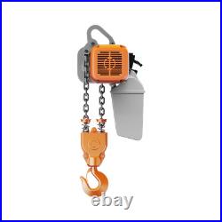 Prowinch Electric Chain Hoist 5 ton 1 Speed 208240V 3ø 60HZ 16ft G100 Nickel Du Prowinch Electric Chain Hoist 5 ton 1 Speed 208240V 3ø 60HZ 16ft G100 Nickel Du