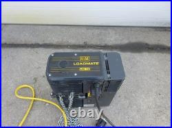 R&M Loadmate LM10 1 Ton 460V 3 Phase Electric Chain Hoist with Trolley