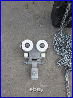 R&M Loadmate LM10 1 Ton 460V 3 Phase Electric Chain Hoist with Trolley