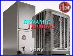 Rheem 5 Ton 16 SEER2 AC Air Conditioning Split System, Condenser and Air Handler