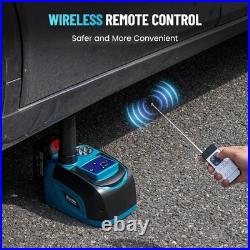 Seesii 5 Ton Electric Car Jack Lifter Hydraulic 21V Cordless Remote 4AH Battery