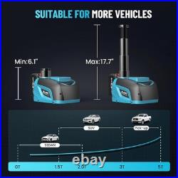 Seesii Electric Car Jack 5Ton 21V Cordless Car Hydraulic Jack with 4.0Ah Battery