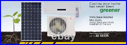 Solar Ductless Mini Split Air Conditioner Heat Pump YMGI 1.5 Ton 18000 BTU Cool